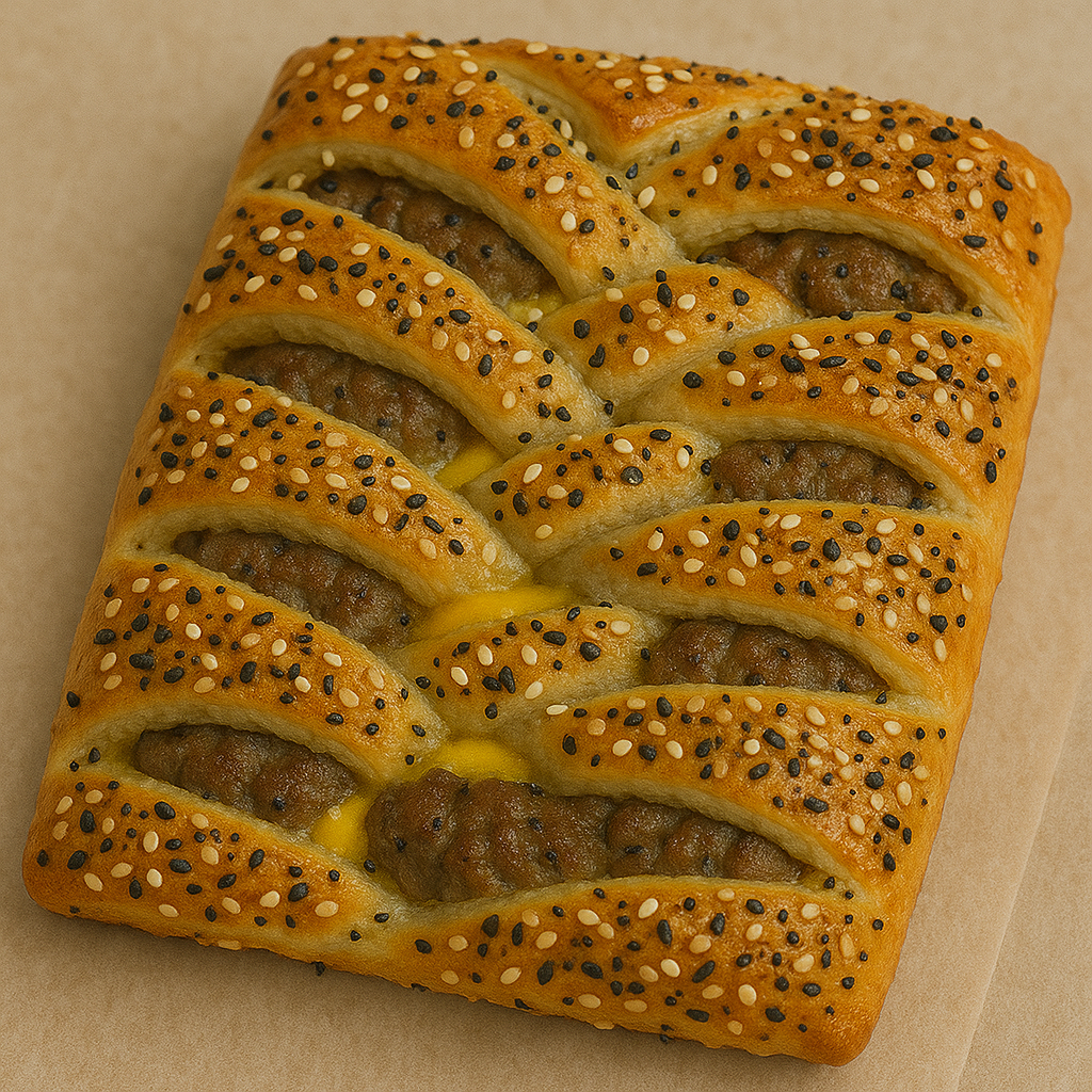 Cheeseburger Puff Pastry