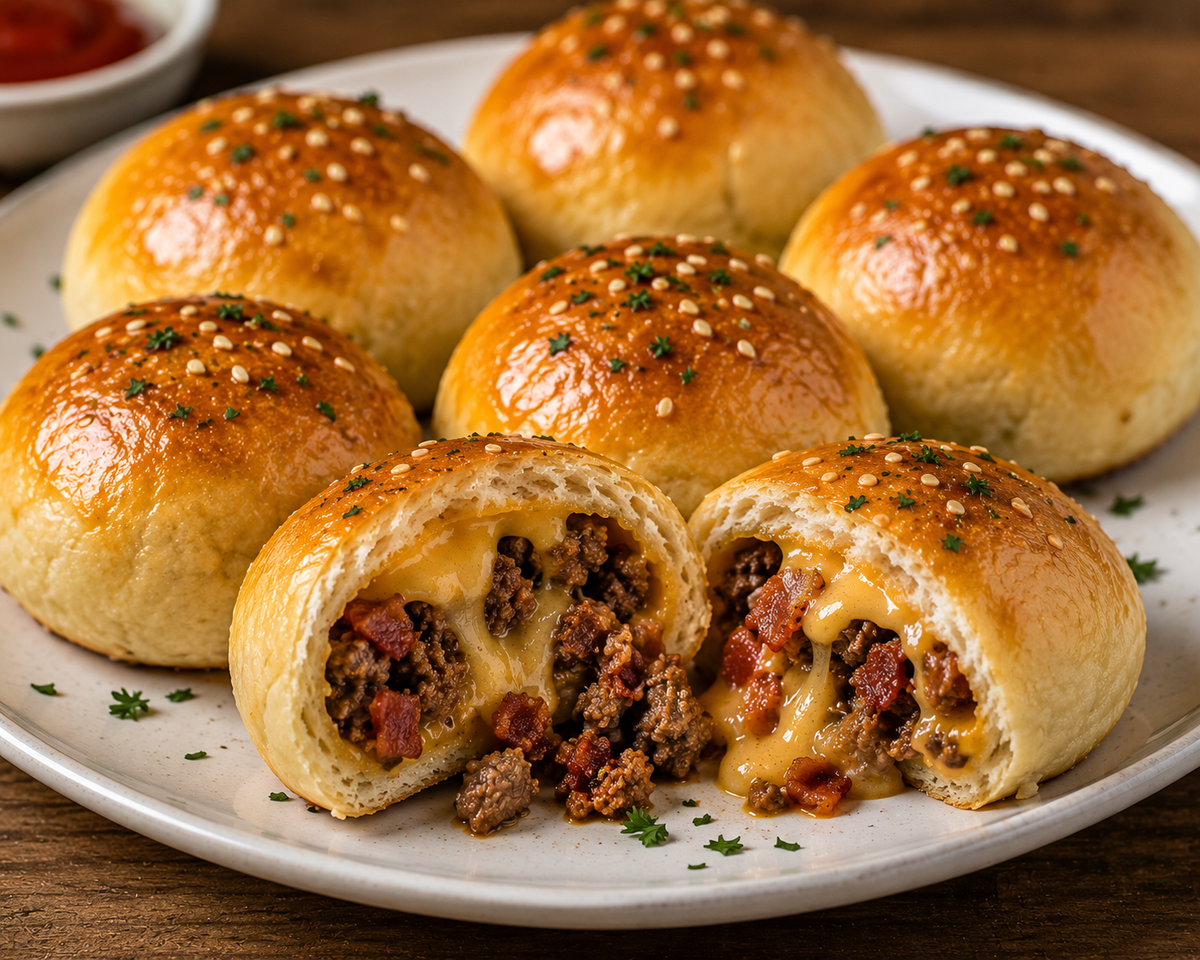 Cheeseburger Bombs