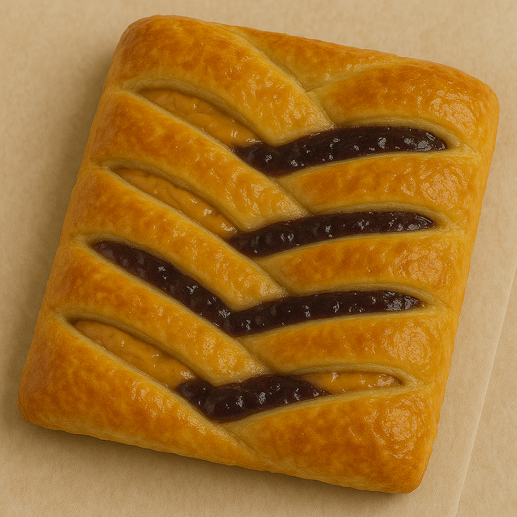 Peanut Butter & Jelly Puff Pastry
