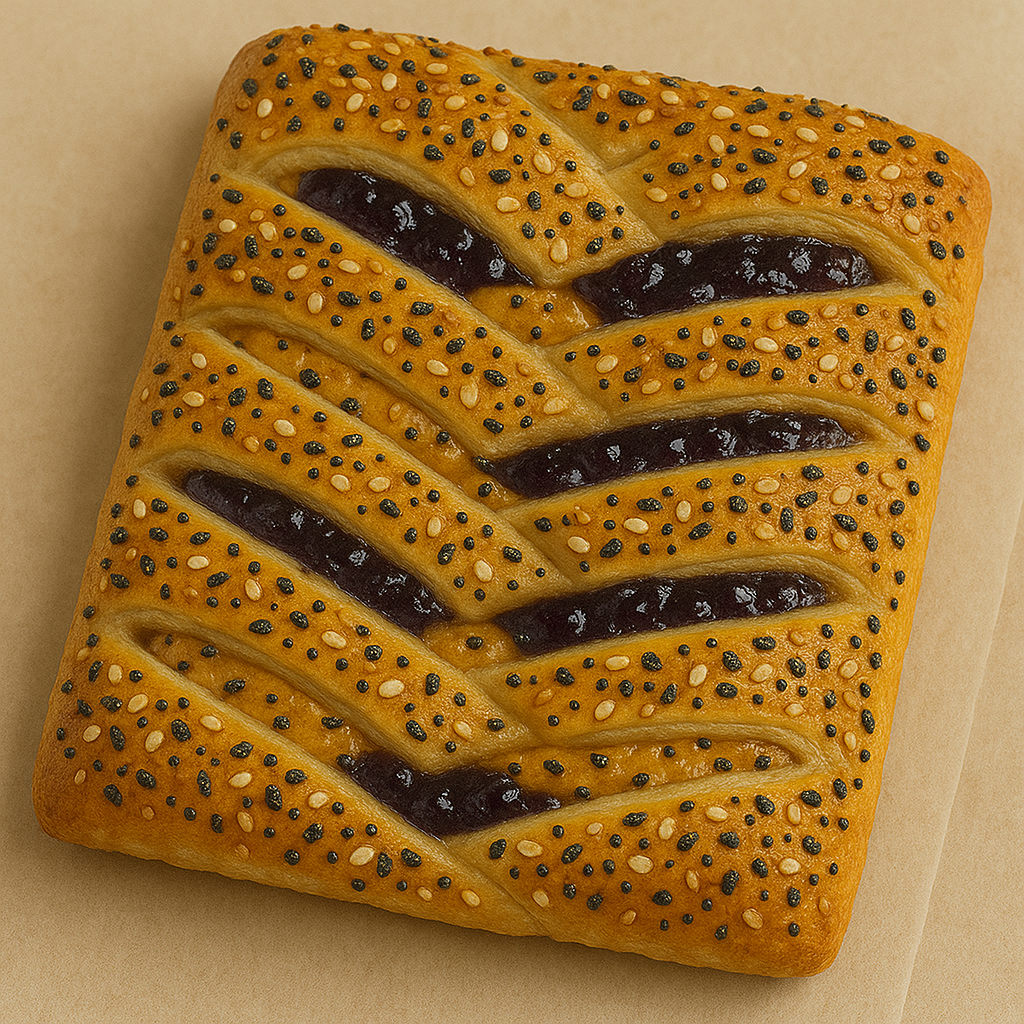 Peanut Butter & Jelly Puff Pastry