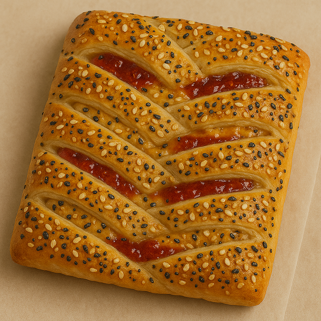 Peanut Butter & Jelly Puff Pastry