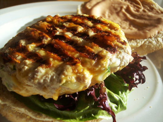 Apple Cheddar Burgers