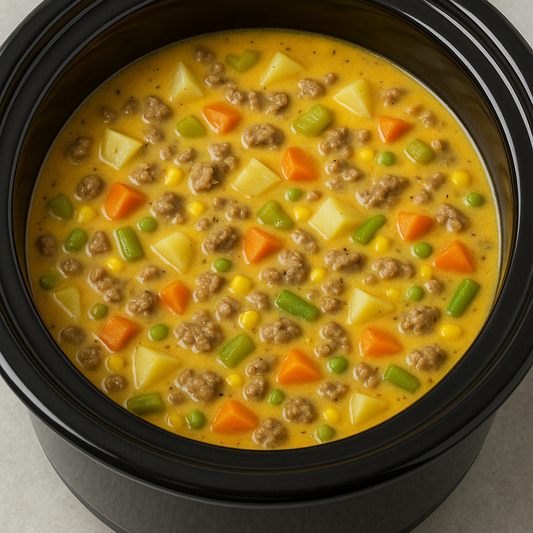 Cheeseburger Soup