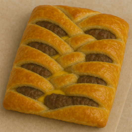 Cheeseburger Puff Pastry