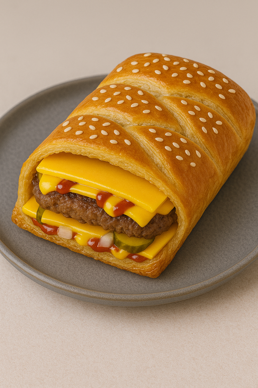 Cheeseburger Puff Pastry