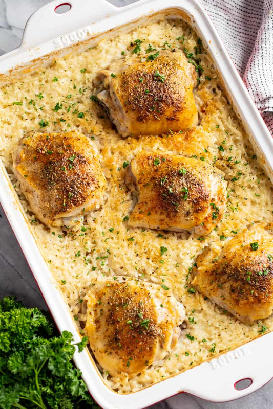 Chicken, Rice & Veggie Casserole
