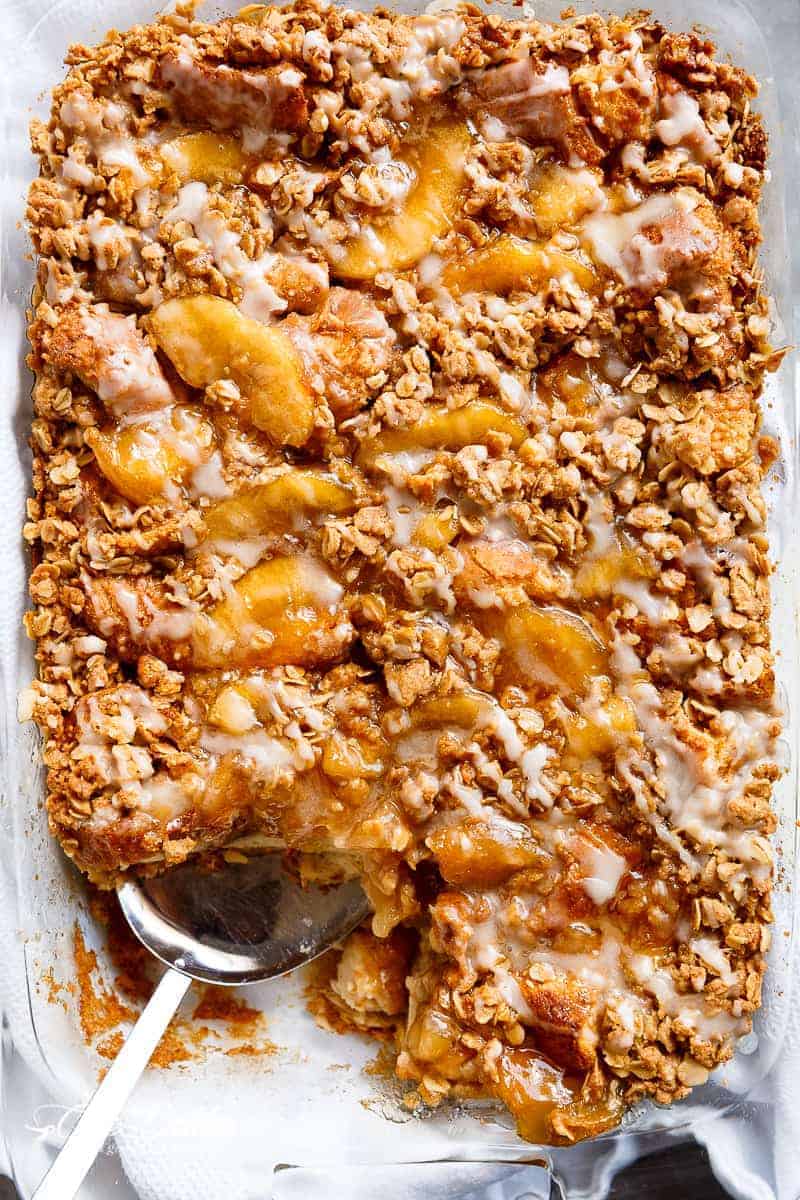 Apple Pie French Toast Casserole