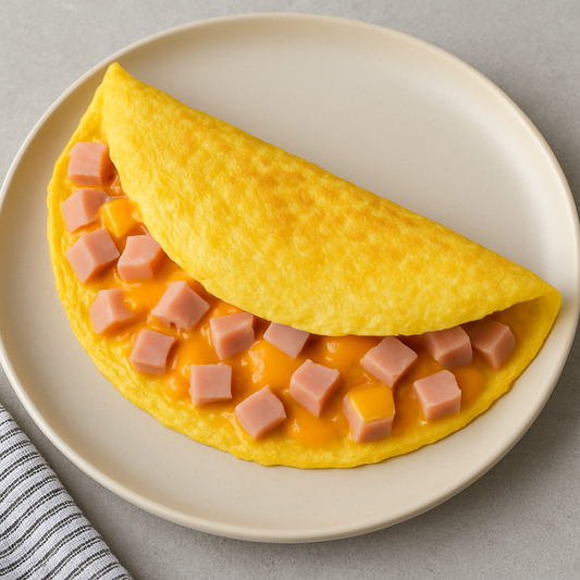 Mini Ham and Cheese Omelets
