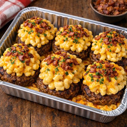 Mac & Cheese Burgers