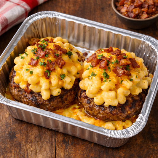 Mac & Cheese Burgers