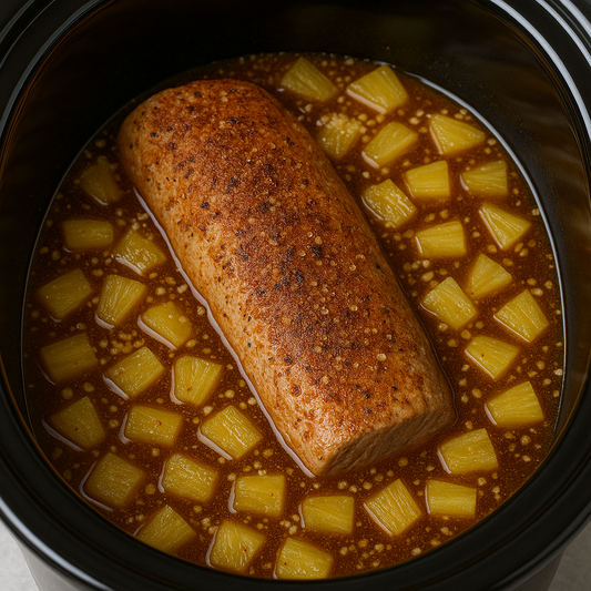 Pineapple Pork (Slow Cooker)