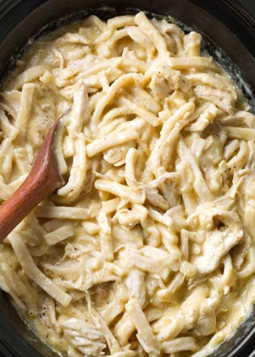 Slow Cooker Chicken and Noodles