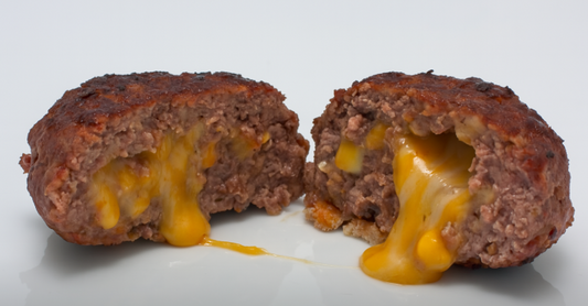Cheese Stuffed Burgers